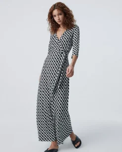 Abigail Silk Jersey Dress-dvf Hot