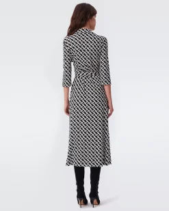 Abigail Silk Jersey Midi Wrap Dress-dvf Hot