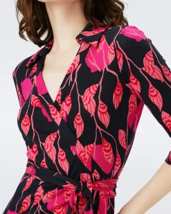 Abigail Silk Jersey Midi Wrap Dress-dvf New