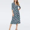 Abigail Silk Jersey Midi Wrap Dress-dvf Outlet