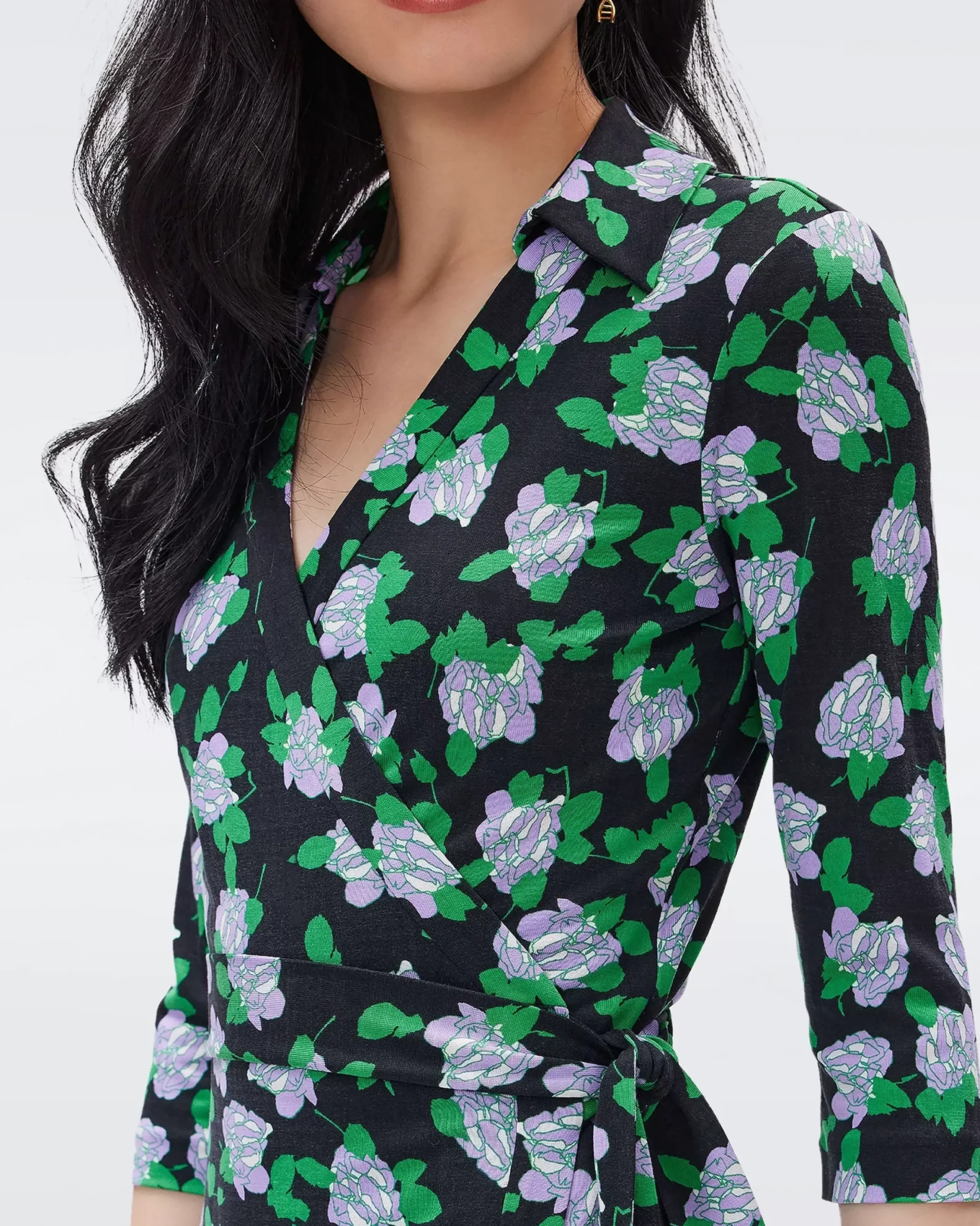 Abigail Silk Jersey Wrap Dress-dvf Flash Sale