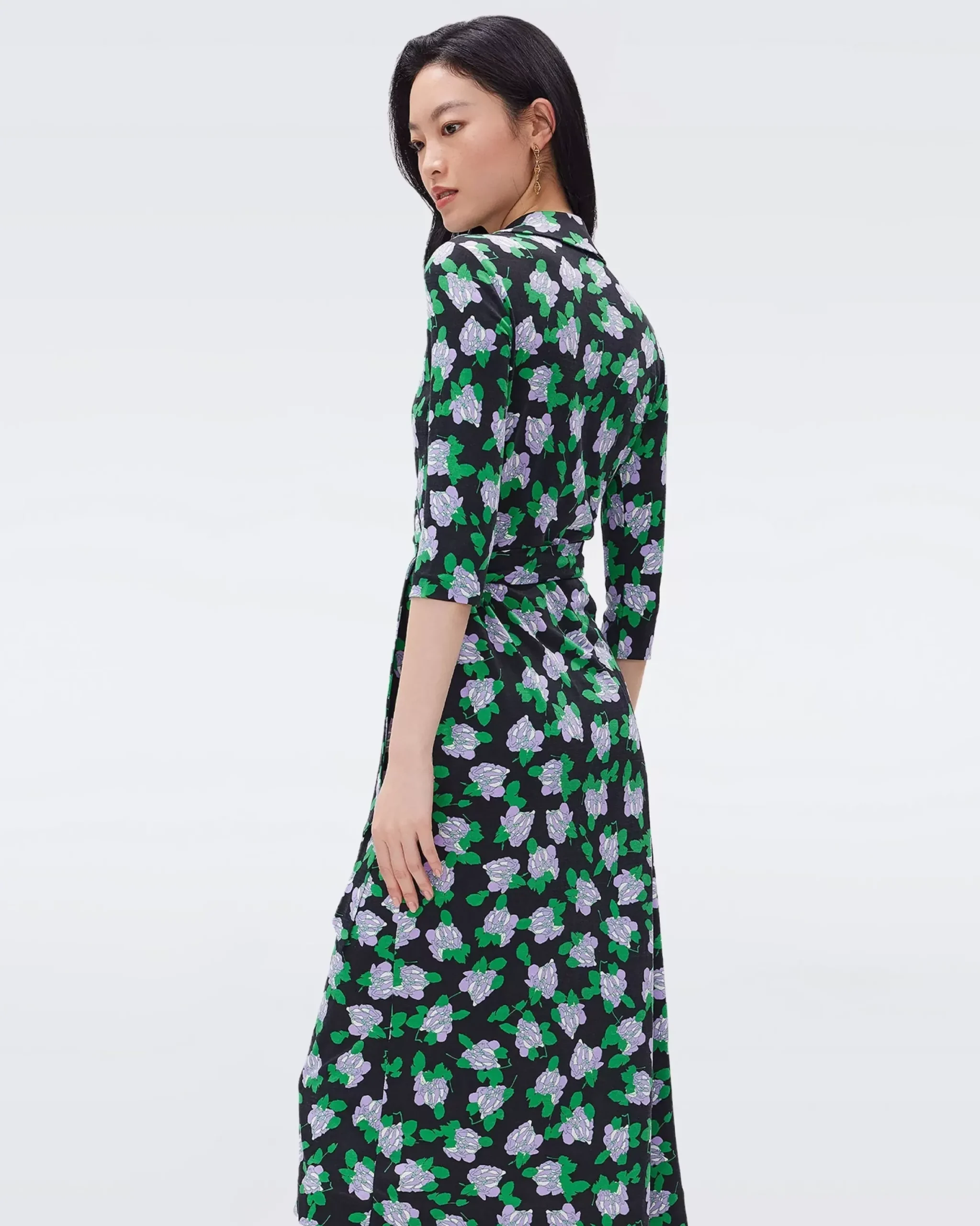 Abigail Silk Jersey Wrap Dress-dvf Flash Sale