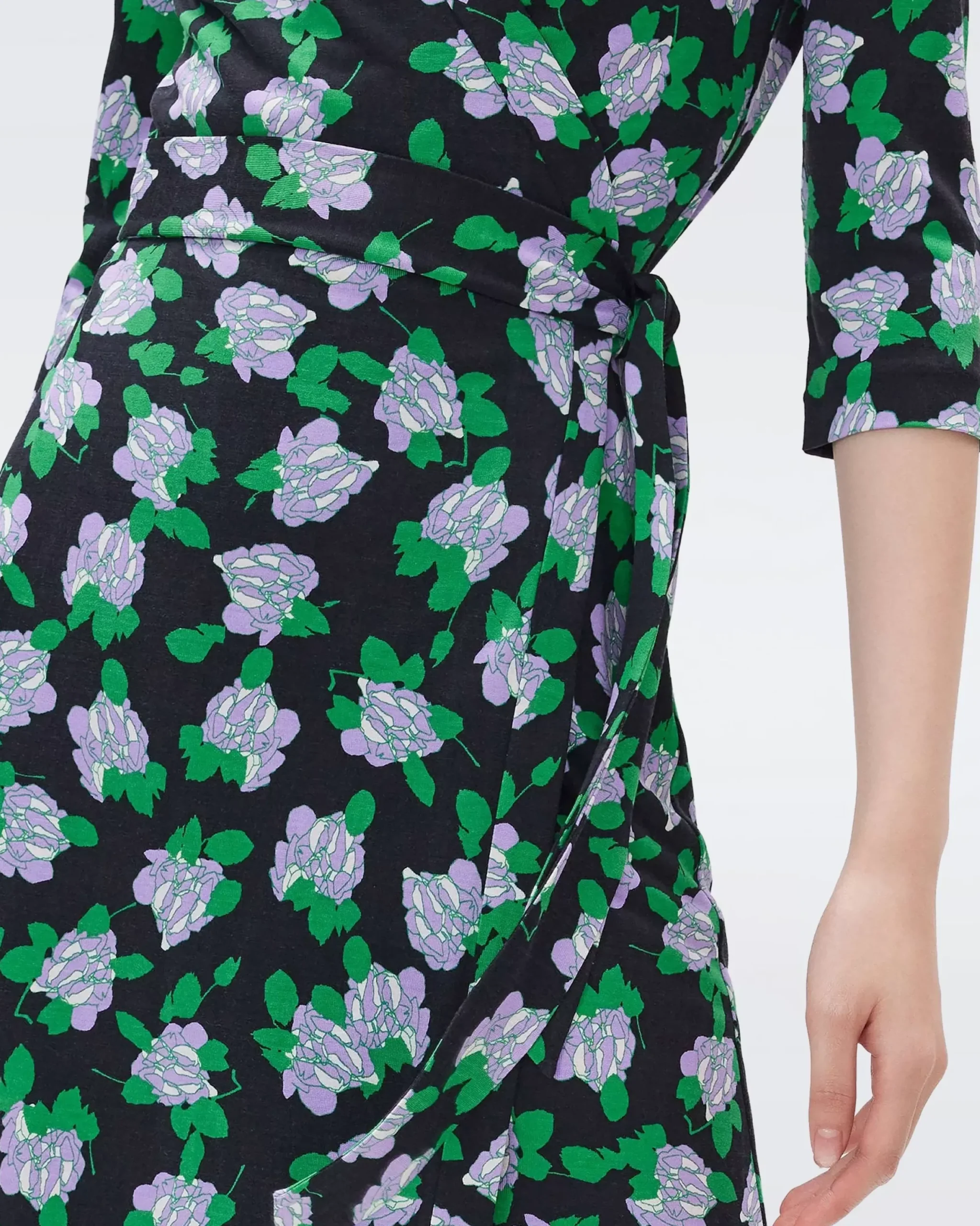 Abigail Silk Jersey Wrap Dress-dvf Flash Sale