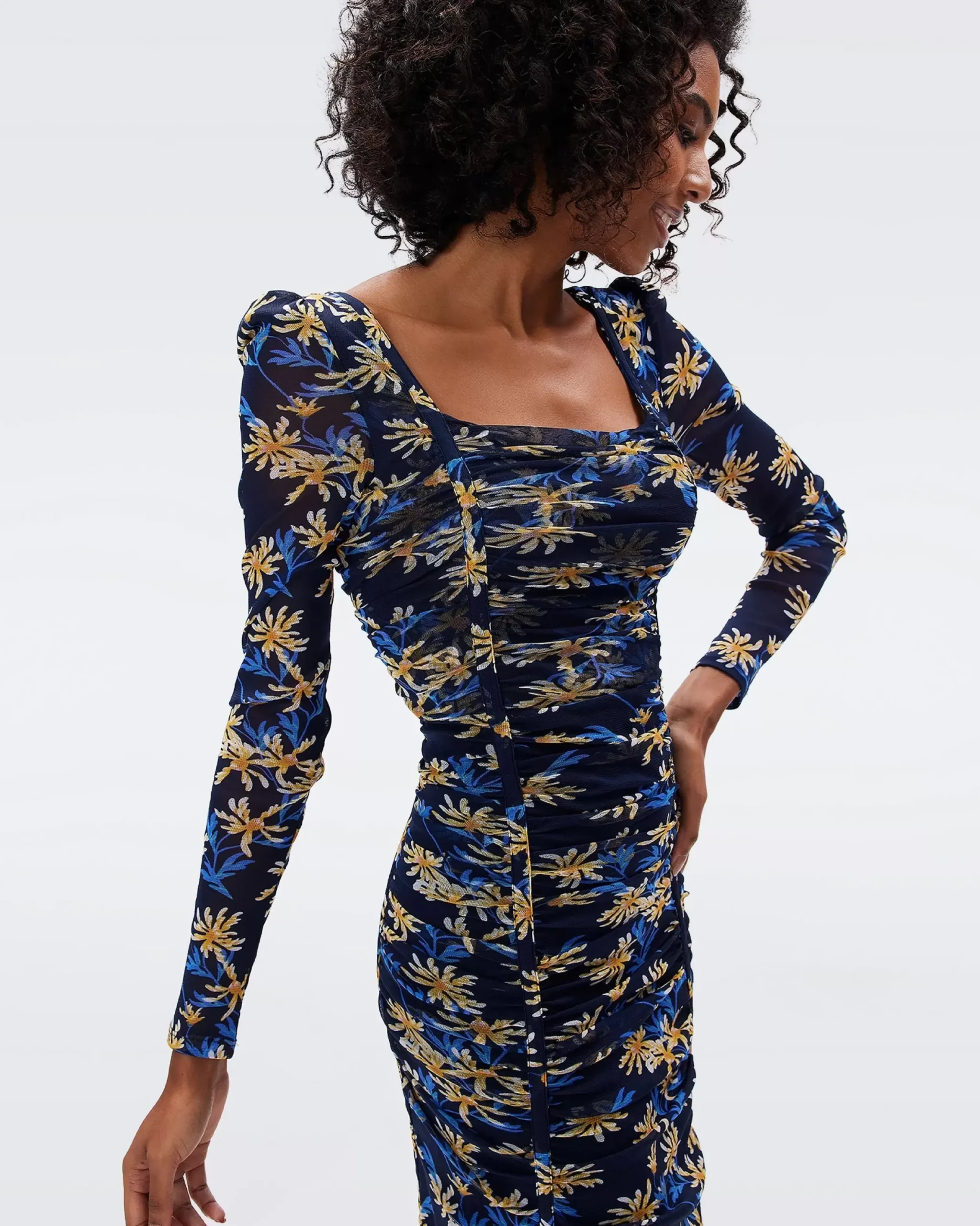 Amelie Mesh Dress-dvf Clearance