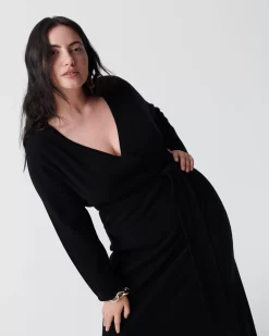 Astrid Wool-Cashmere Wrap Dress-dvf Cheap