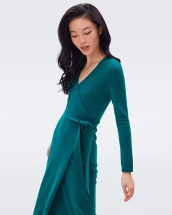 Astrid Wool-Cashmere Wrap Dress-dvf Outlet