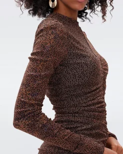 Azula Reversible Mesh Dress-dvf Outlet