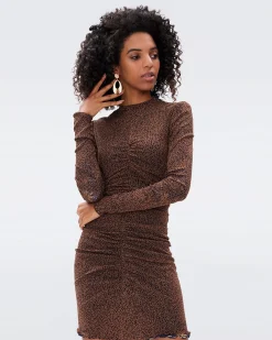 Azula Reversible Mesh Dress-dvf Outlet