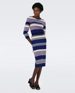 Bernarda Knit Jacquard Skirt-dvf Clearance