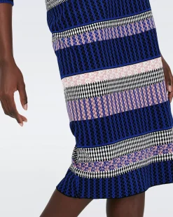 Bernarda Knit Jacquard Skirt-dvf Clearance