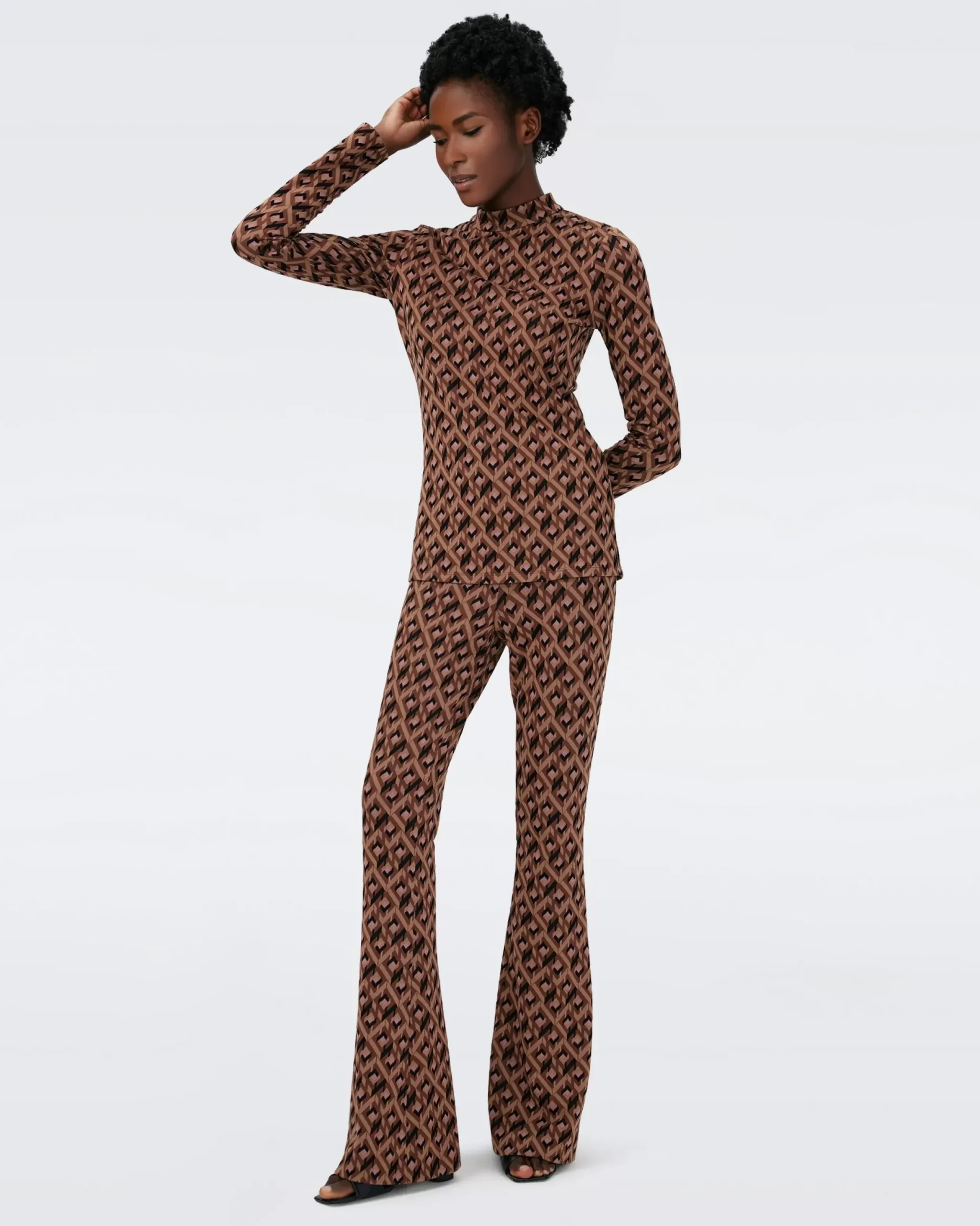 Birdie Jacquard Top-dvf Clearance