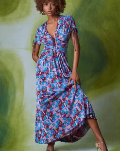 Charlotte Reversible Mesh Dress-dvf Outlet