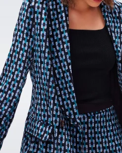 Chiana Velvet Jacket-dvf Fashion