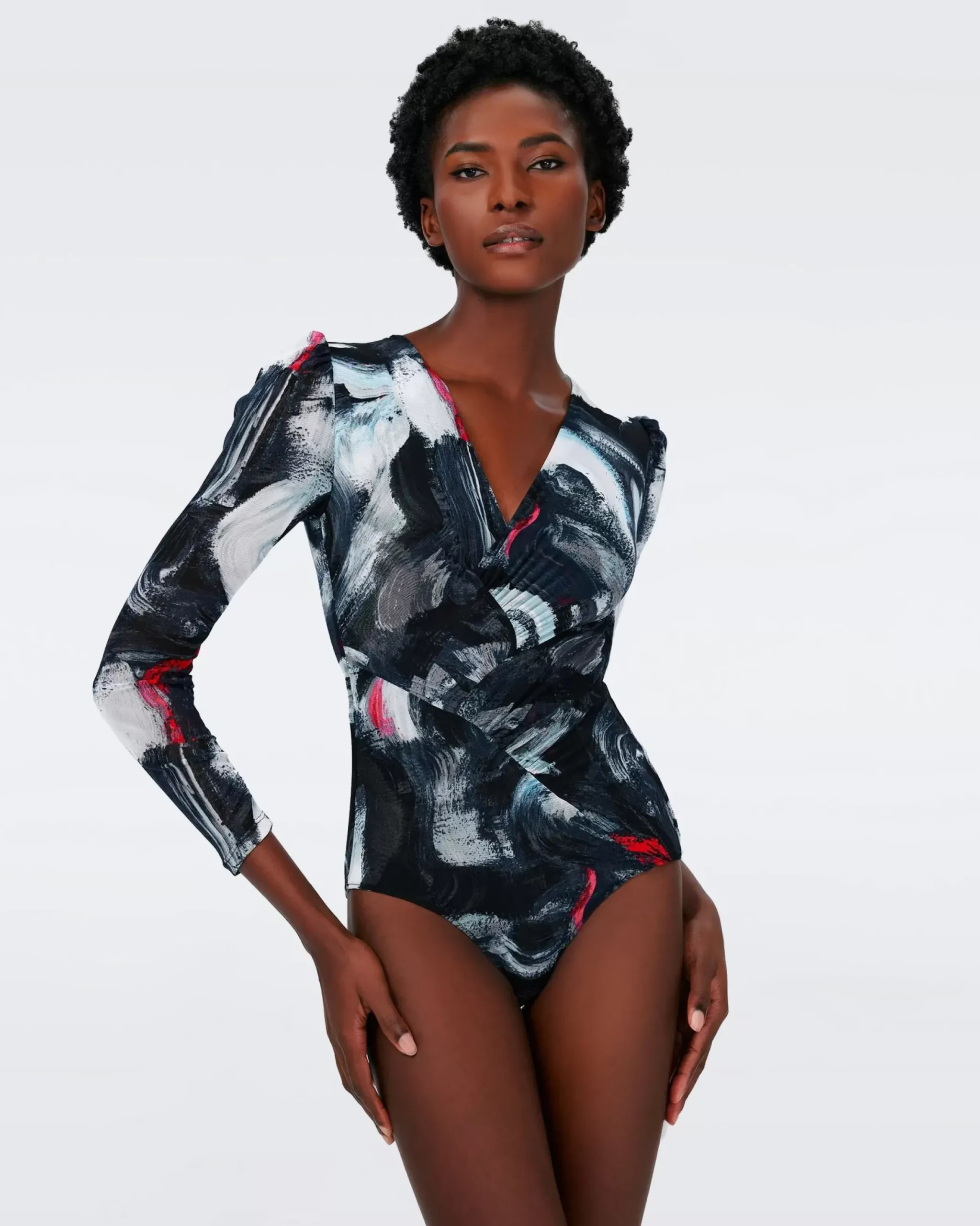 Costanza Mesh Bodysuit-dvf Best