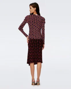 Dariella Reversible Mesh Skirt-dvf Flash Sale