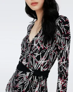 Demetria Wrap Dress-dvf Store