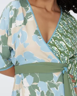 Eloise Faux Wrap Maxi Dress-dvf Shop