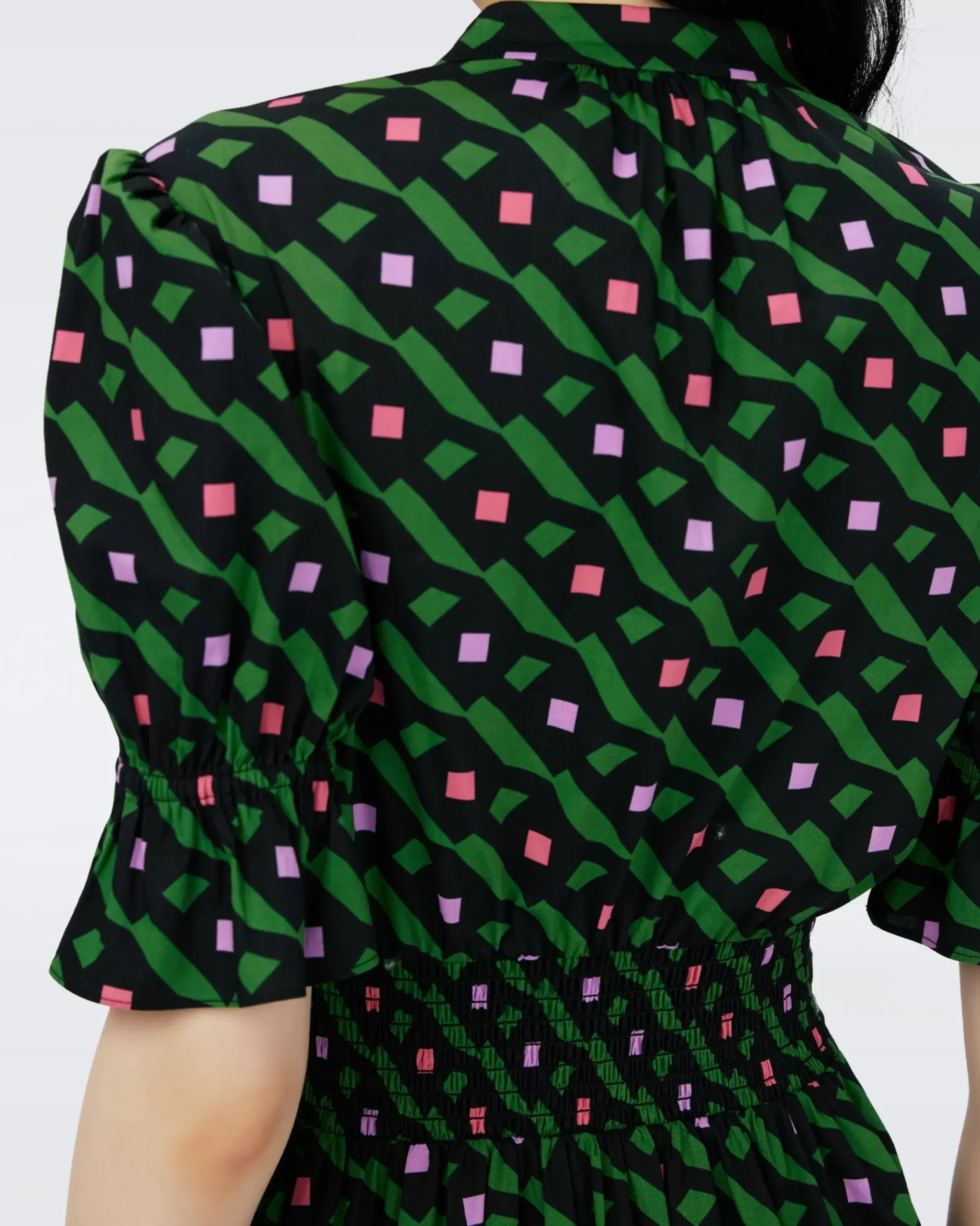 Erica Cotton Midi Dress-dvf Store