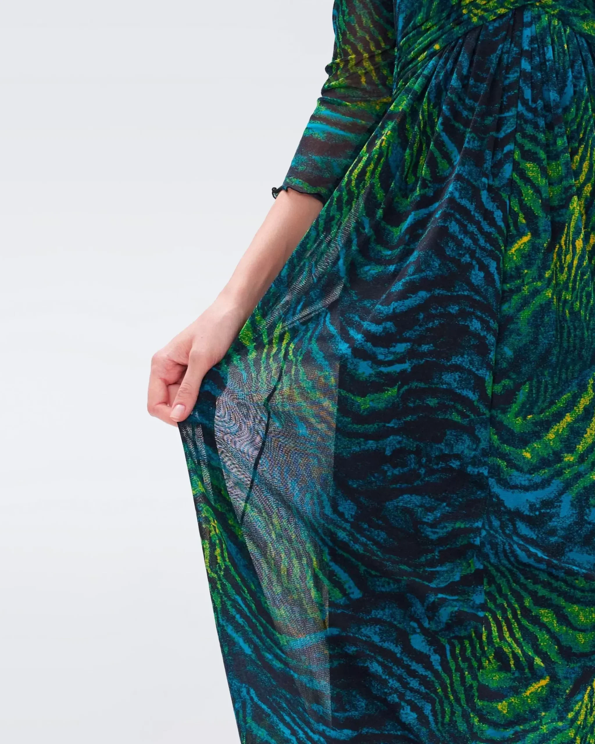 Gael Mesh Dress-dvf Hot