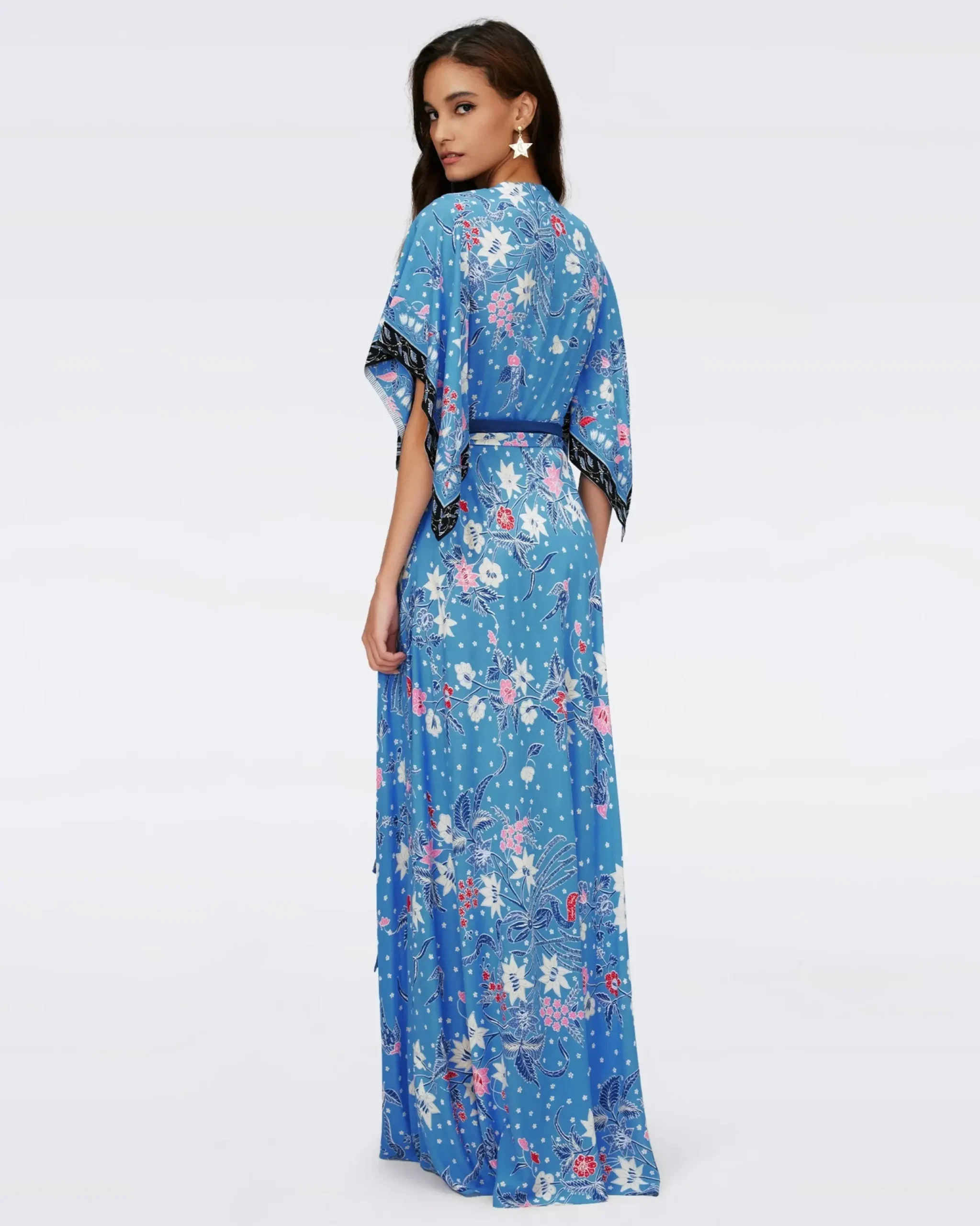 Gary Faux Wrap Dress-dvf Discount