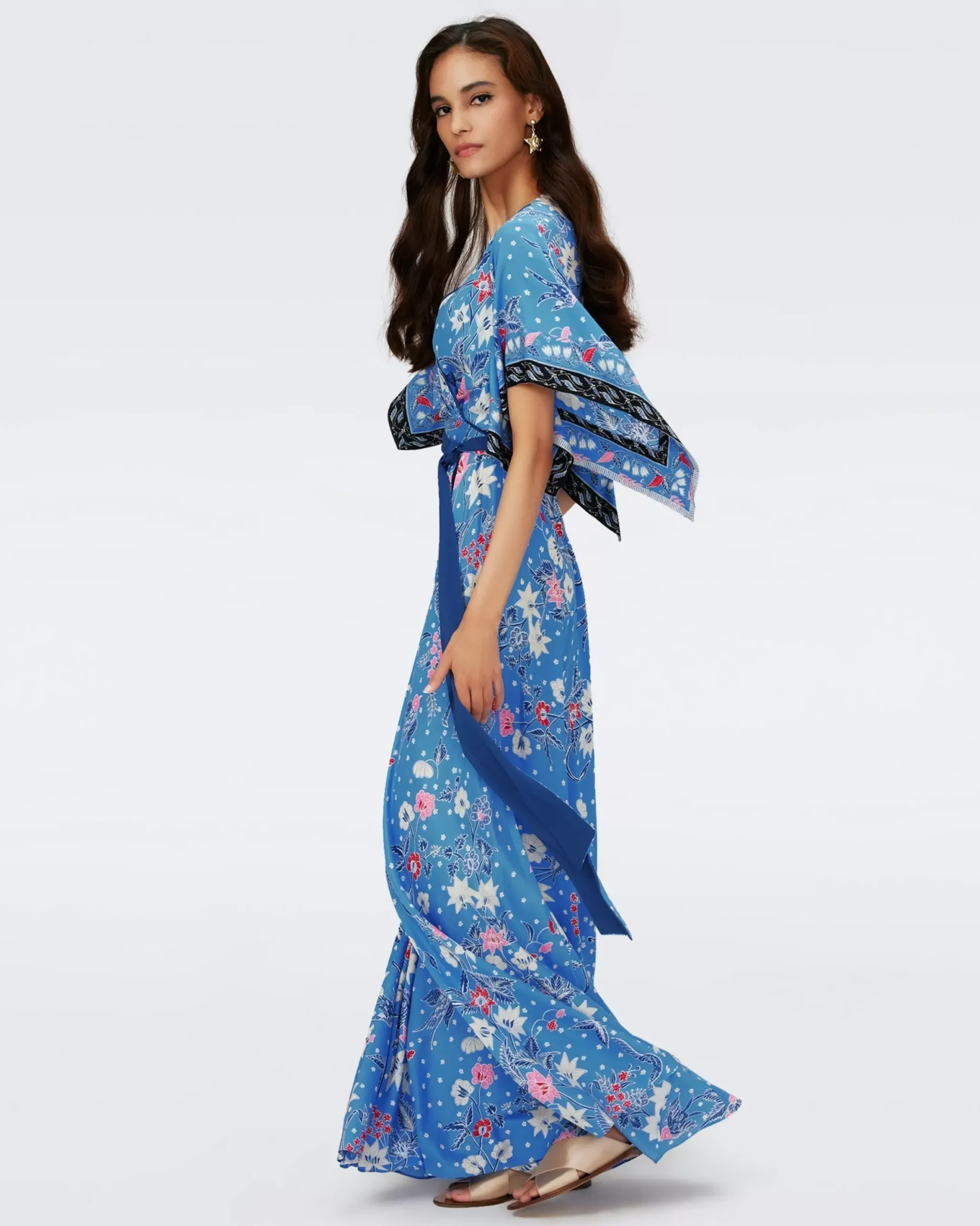 Gary Faux Wrap Dress-dvf Discount