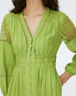 Gigi Cotton Dress-dvf Outlet