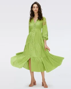 Gigi Cotton Dress-dvf Outlet