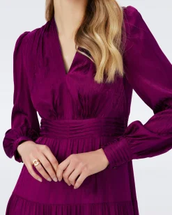 Gil Jacquard Dress-dvf Hot
