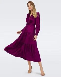 Gil Jacquard Dress-dvf Hot