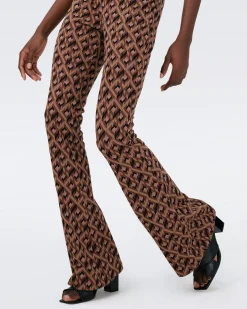 Greg Jacquard Pants-dvf Hot