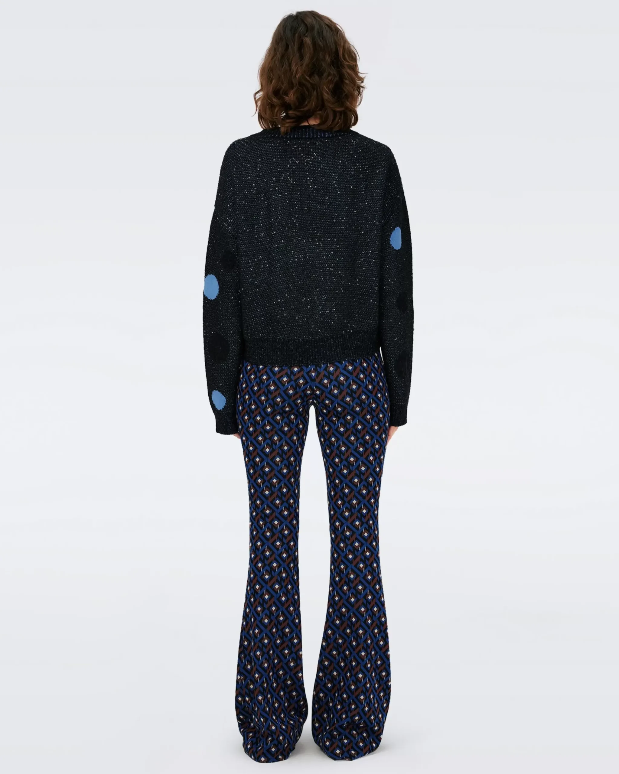 Greg Jacquard Pants-dvf Fashion