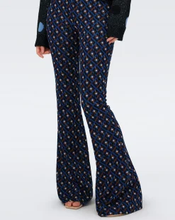 Greg Jacquard Pants-dvf Fashion