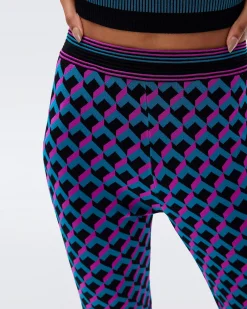 Hatti Knit Jacquard Pants-dvf Clearance
