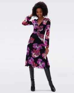 Hildy Mesh Dress-dvf Outlet