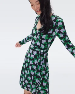 Julian Silk Jersey Wrap Dress-dvf New