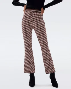 Juno Knit Jacquard Pants-dvf New