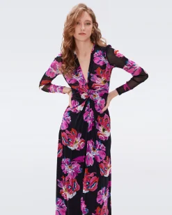 Kassia Mesh Dress-dvf Store