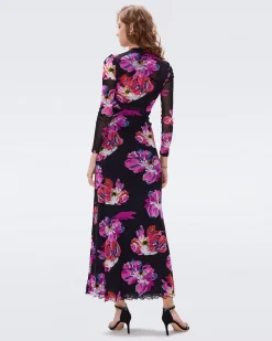 Kassia Mesh Dress-dvf Store