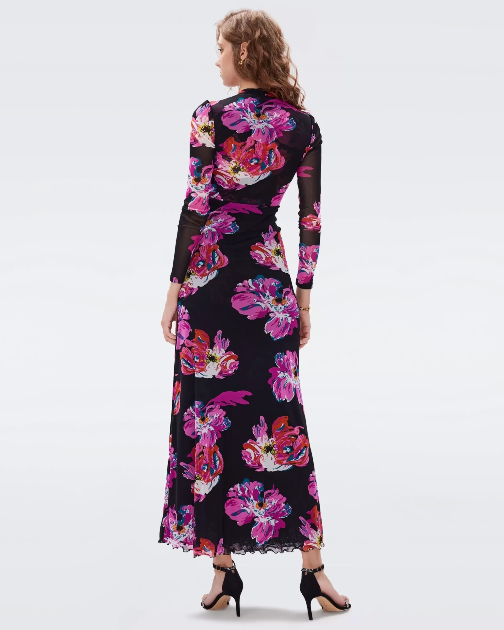 Kassia Mesh Dress-dvf Store