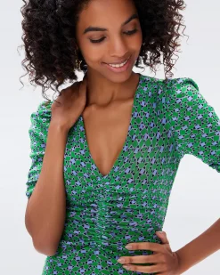 Koren Reversible Mesh Dress-dvf Best Sale
