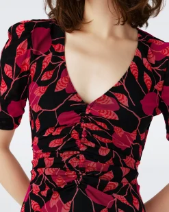 Koren Reversible Mesh Dress-dvf Sale