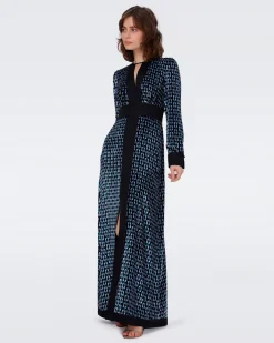 Libby Velvet Dress-dvf Flash Sale