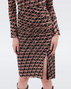 Lilly Mesh Dress-dvf Shop