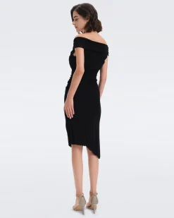 Lovinia Mesh Dress-dvf New