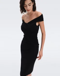 Lovinia Mesh Dress-dvf New