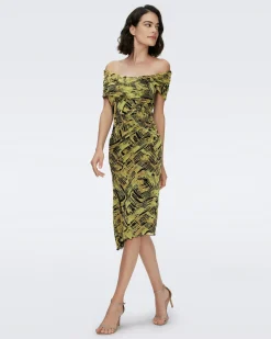 Lovinia Mesh Dress-dvf Cheap