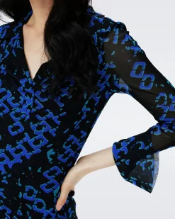 Mackenzie Mesh Top-dvf Sale