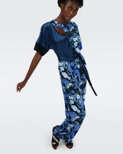 Marie Rose Jumpsuit-dvf Best Sale