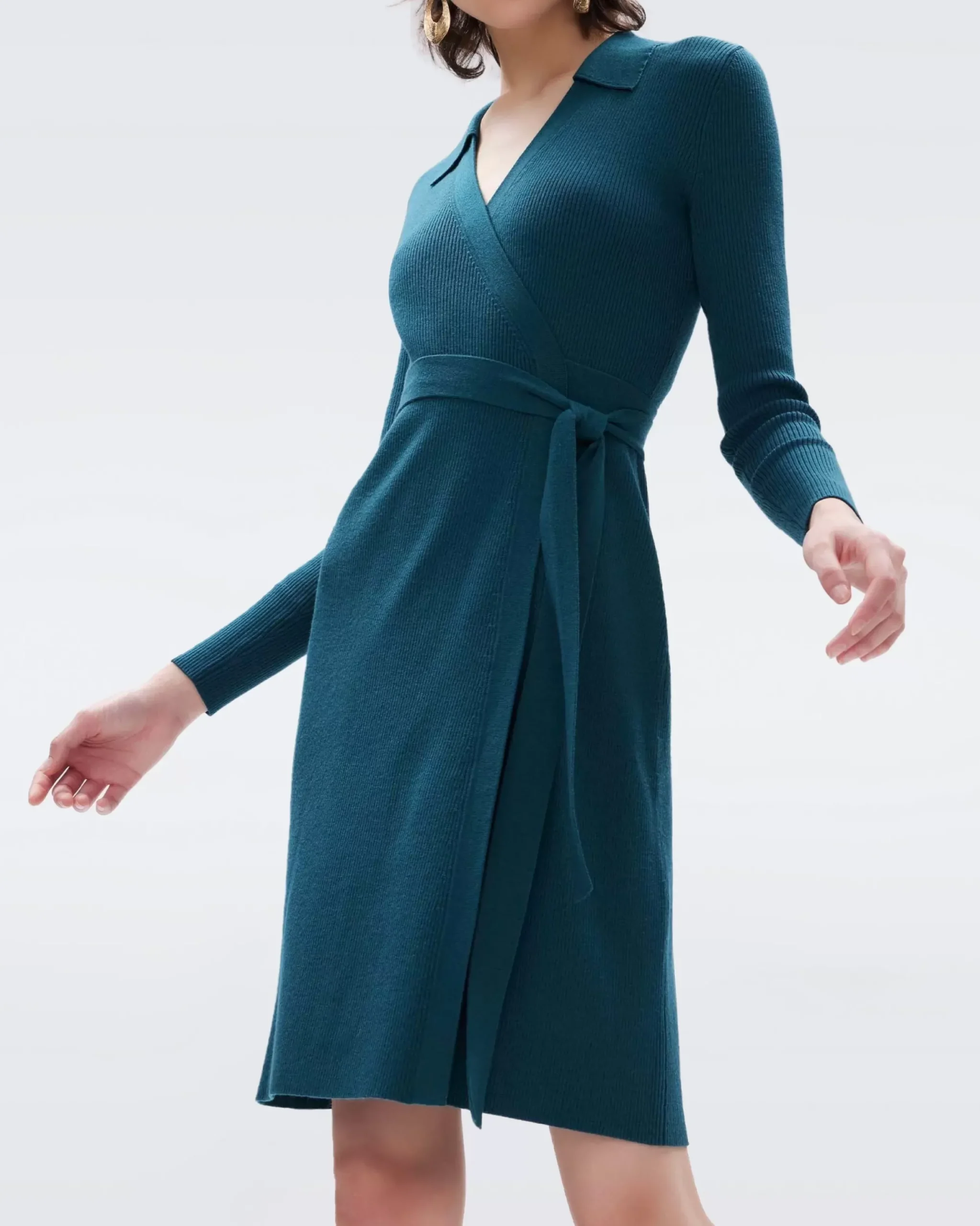 Mida Wrap Dress-dvf Outlet