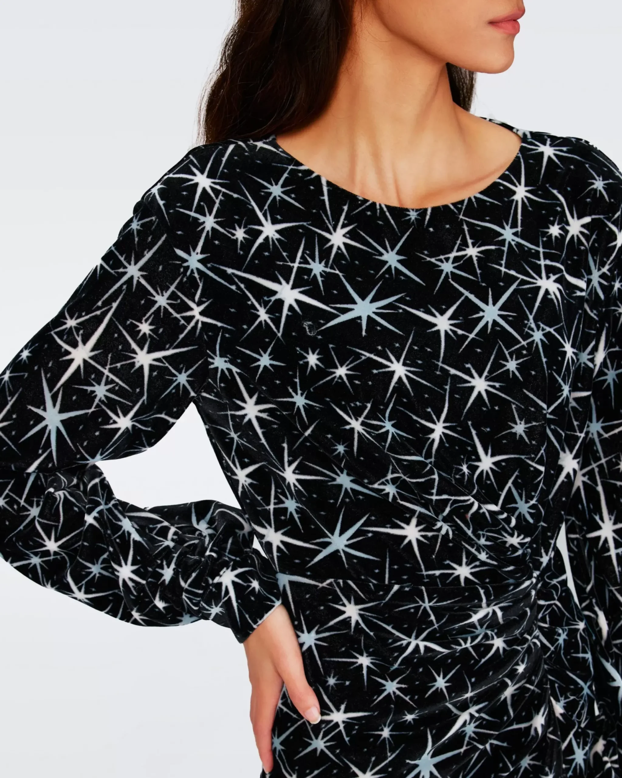 Mimi Velvet Dress-dvf Cheap